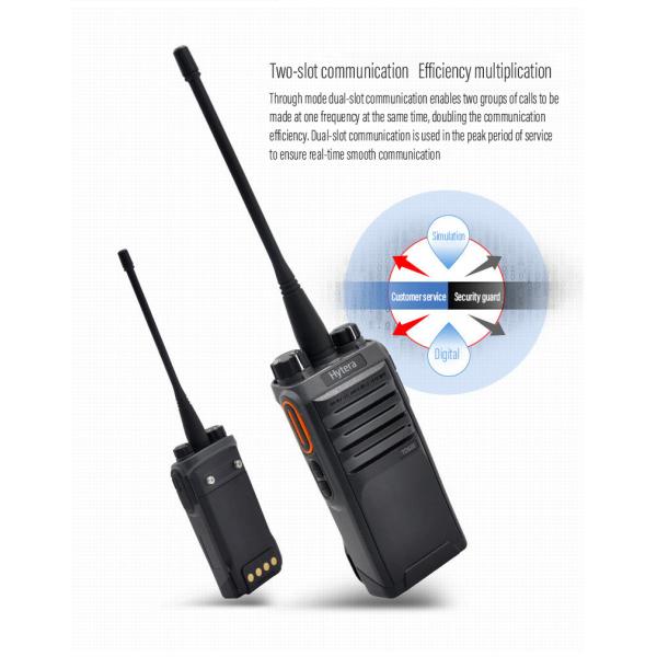 Цифровое двухстороннее радио TD520 Hytera Ручное радио DMR Водостойкое Противопоглощение пыли Hytera Walkie Talkie TD520
