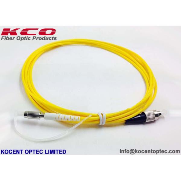 Single Mode Fiber Optic Patch Cord with DIN/PC Connector and Simplex/Duplex Configuration for Reliable Data Transmission