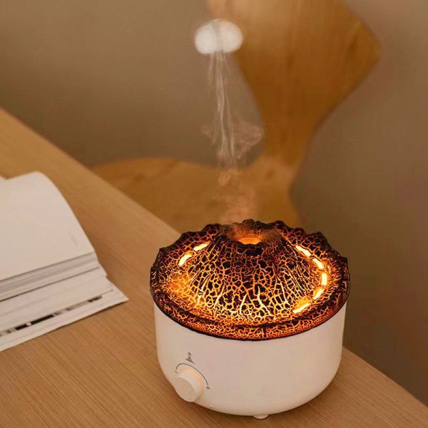 Antibacterial Ultrasonic Aroma Air Humidifier Portable 0.5L Capacity For Household Use