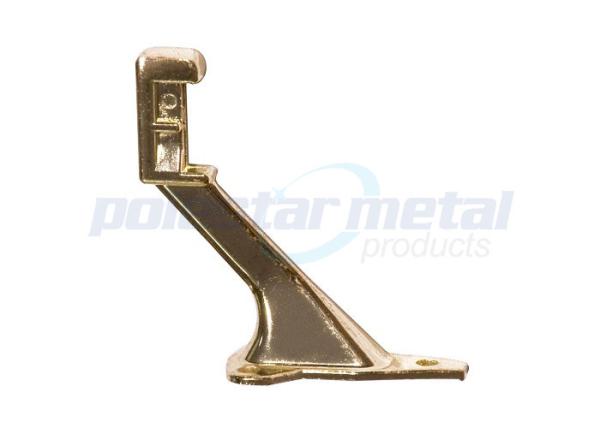 Suportes resistentes escovados do corrimão do cromo da porta de 3 polegadas hardware decorativo
