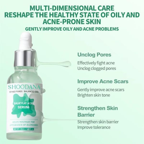 Hyaluronic Acid Anti-Aging Serum Oil Control Exfoliating Pore Minimizing Clarifying Soothing Facial for for Skin Care