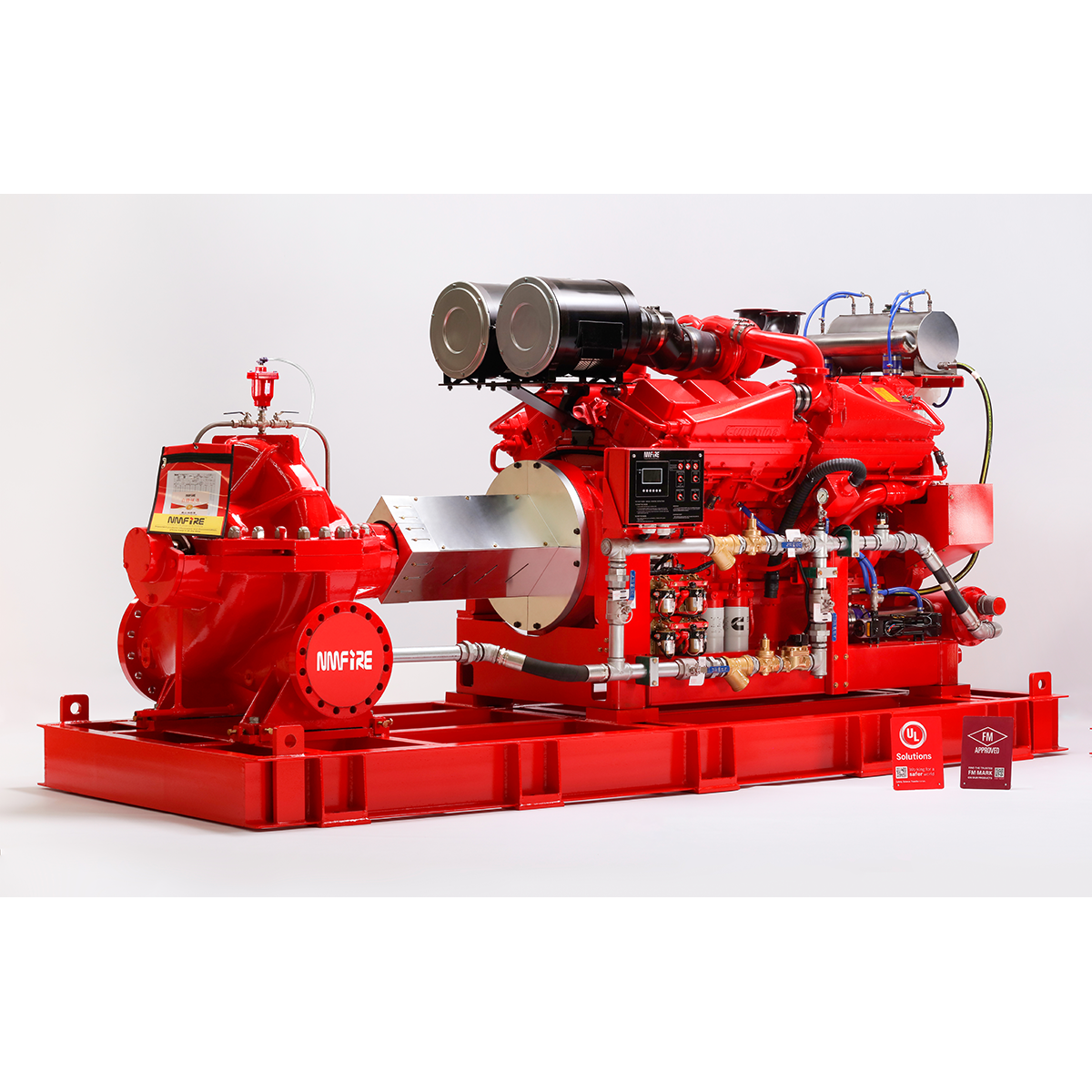 UL/FM Certified Diesel Engine Driven Fire Pump 3000 GPM NFPA 20 Compliant Fire Protection System SCF250-200-450
