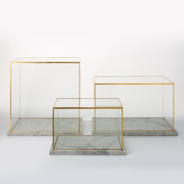 Glass Display Box Home Decor Sculptures