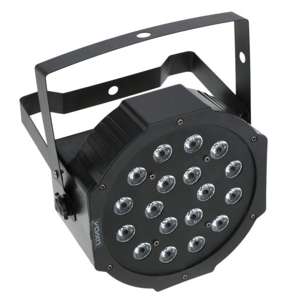 High quality CE China 18 x 3W Mini LED Flat Par 64 Slim LED Par 64