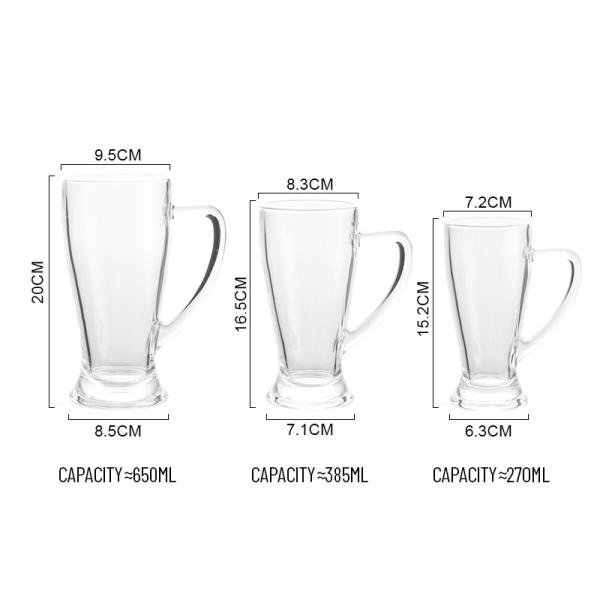 Produits en verre de qualité alimentaireBespoke 12 ̊17 oz Bier Produits en verre de qualité alimentaireFabrique directe en grosB2B Solutions de prix en vrac