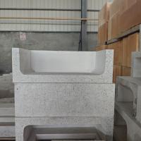 Briques réfractaires de silice blanche sur mesure avec une bonne résistance aux chocs thermiques