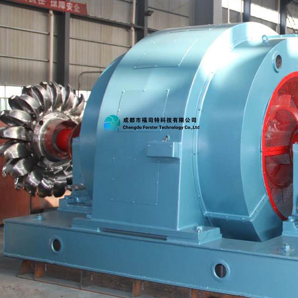 Hot Sale Intelligent Hydropower Plant 2 nozzles 1000kw Pelton Turbine for High Head Area