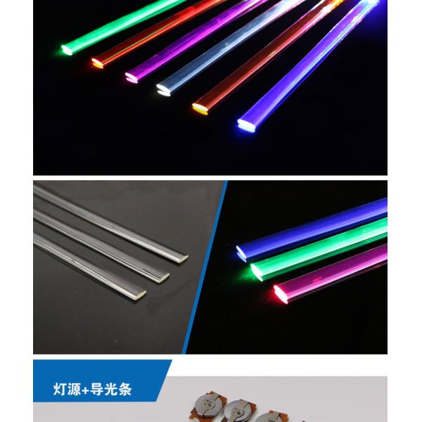 Ligne de production de bandes de guidage de lumière en PU