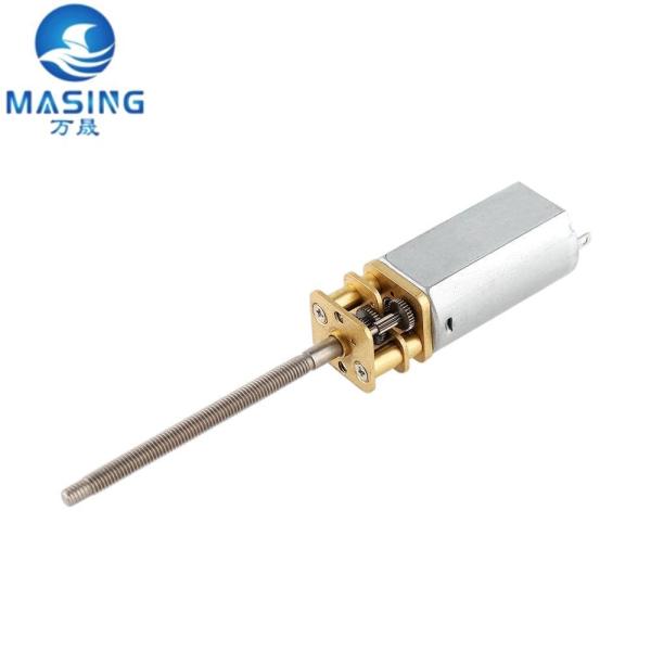 3v Dc Gear Motor Manufacturers FF-050 High Speed Long Shaft Of The Screw Rod 12 Volt Gear Reduction Motor
