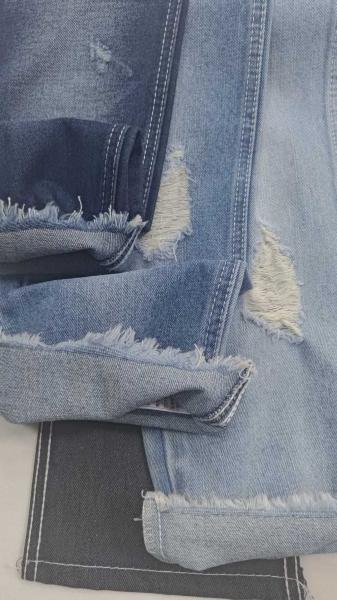 Cotton Polyester Viscose Denim fabric 10+10x7 JSD3243