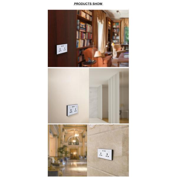 Smart Home Uk Socket Wifi Wall Socket With Usb Socket Charger/wifi Wall Socket Uk/smart Wifi Wall Outlet