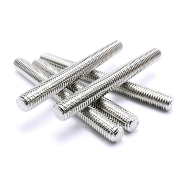 Stainless Steel Galvanized Threaded Rod For Electronic Equipment / Building