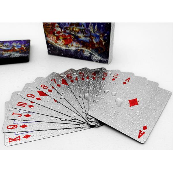 Flexible 0.32mm Waterproof Plastic Playing Cards