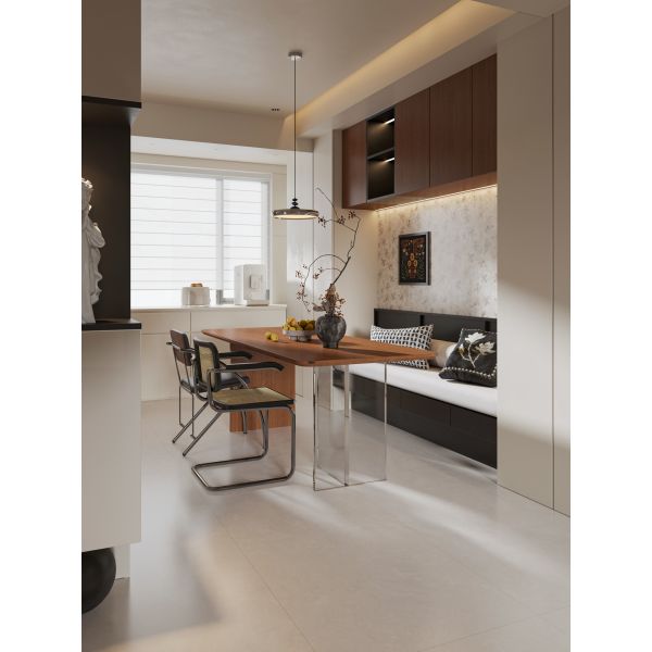 Eco Friendly Beige Living Room Tiles 900mmx1800mm Non Toxic And Odorless