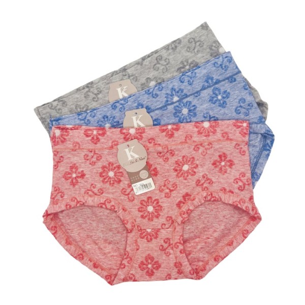 Wholesale Ladies Soft Comfy Low Rise Underwears Jacquard Design Women Panties Lingeries