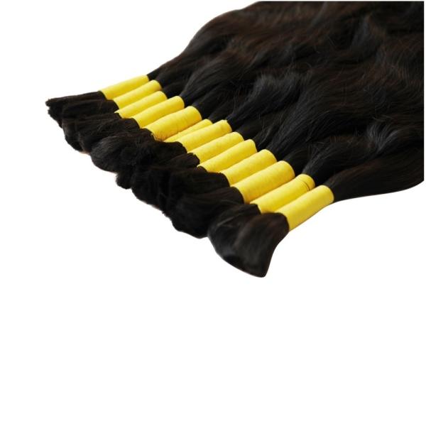 Hairbulks-231016 Human Hair Bulk Raw Unprocessed Natural Virgin 100% Remy Hair