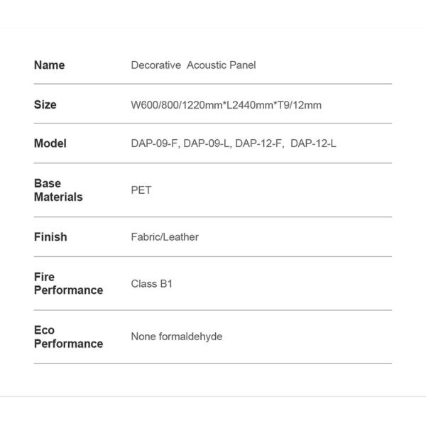 12 мм толстые декоративные ПЭТ акустические панели для детских садов снижают шум