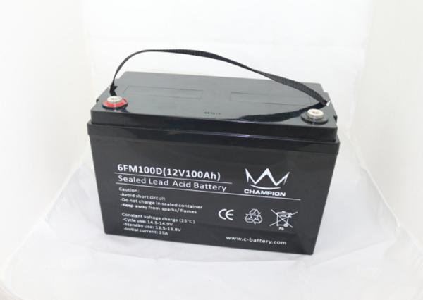 100ah AGM e bateria acidificada ao chumbo solar do gel para fora do sistema de energia da grade