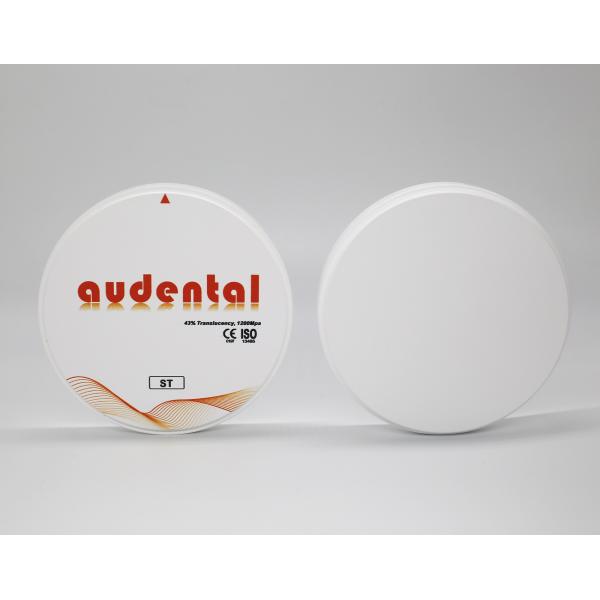 Белый кулачок Кад Зирконя зубоврачебный блокирует супер материал имплантата транслусенси