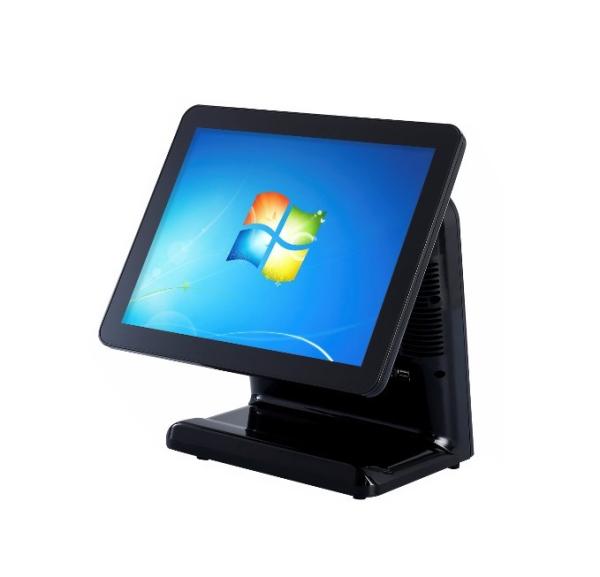 Black Quad Core Point Of Sale Systems 1024 X 768 Pixels For Small Business