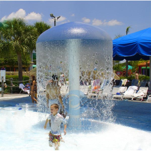 Гриб бассейна LLDPE водных горок стеклоткани 110㎡ коммерчески сформированный для детей