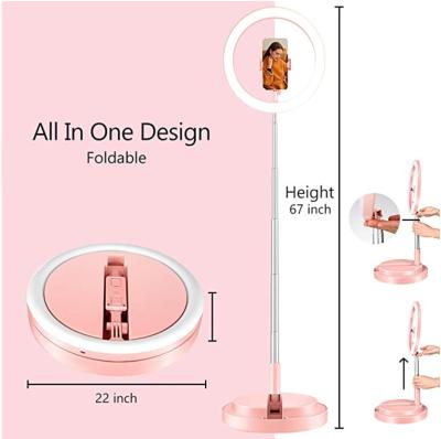 8 Seconds Real Colors 4500K Makeup Selfie Ring Light