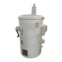 Transformador montado num pólo de fase única eléctrico 25Kva ANSI IEEE Standard 12.47KV
