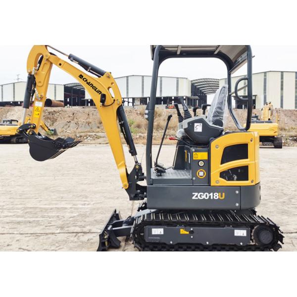 ZG018U Compact Mini Excavator Machine 14.5kW 2400rpm 15.2kW 2500rpm