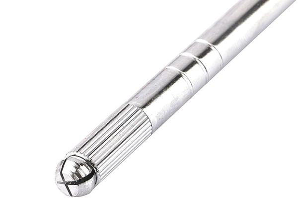Semi Permanent Makeup 3D Embroidery Eyebrow Tattoo Pen Light Silver Manual pen