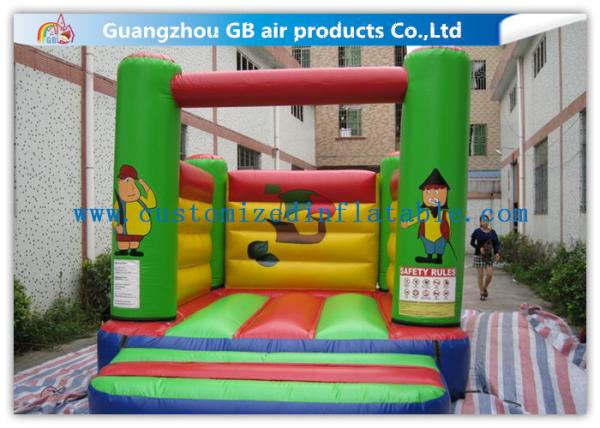 Durable Soft Childrens Indoor Bouncy Castle Toddler Bouncer 4.2 * 3 * 2.7m