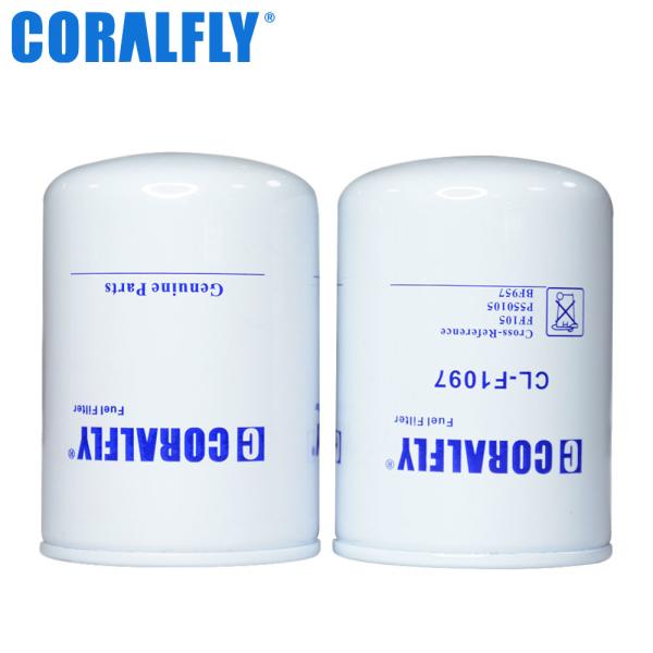 25 rotação do filtro de combustível de Fleetguard FF105 do mícron no estilo