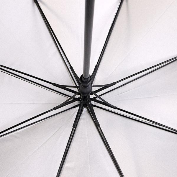Custom Gift Straight Silver Glue Umbrella with Semi-automatic Open and Open Diameter 90cm