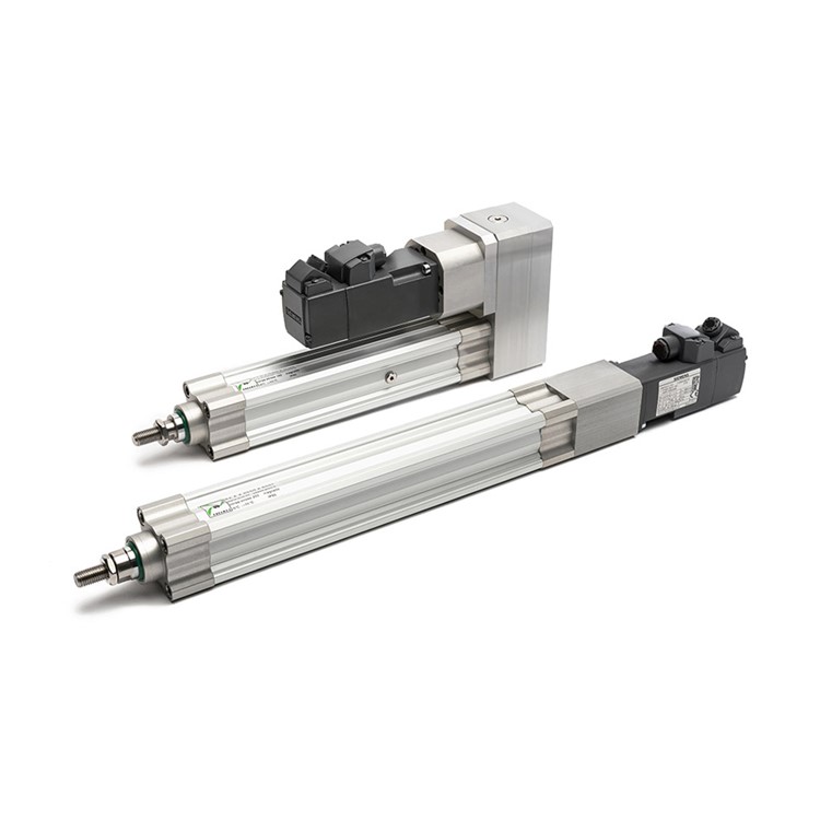 190mm Aluminum Alloy Mount Electric Mechanical Cylinder Linear Motor With Driver General Cylinder Servo Linear Actuator