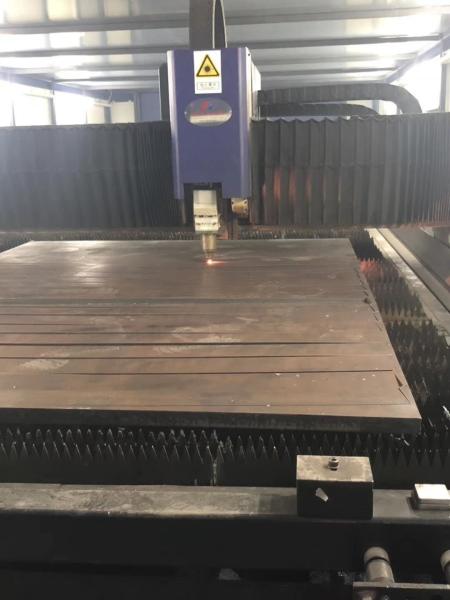 processamento do metal da máquina de corte do laser da fibra 15000W