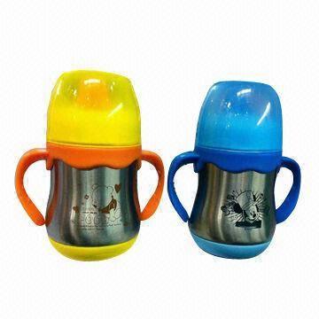 7oz/200mL Stainless Steel Training Feeding Bbottles
