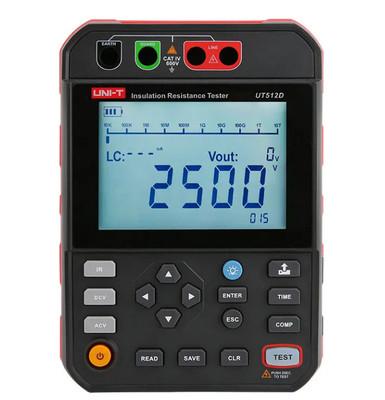 Testeurs de résistance d'isolement UNI-T UT512D UT512E 2,5 kV