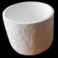 Cadinho da alumina da pureza alta para a cerâmica industrial da alumina