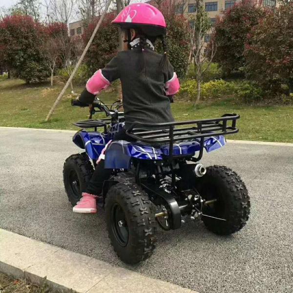 Red White Blue Color Plastic Children's ATV Gasoline Motorcycle for 2-9 Years Kids
