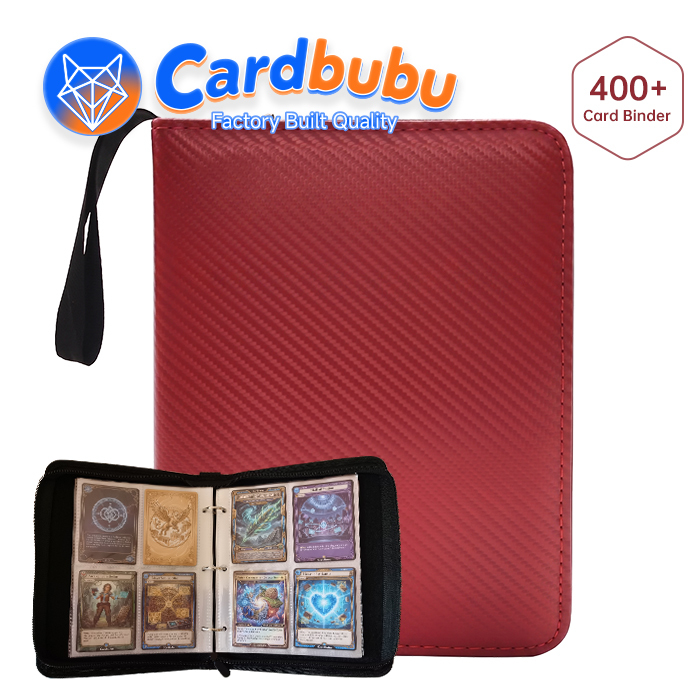 Custom 3-Ring Card Binder for Trading Card Collections Large Capacity Storage