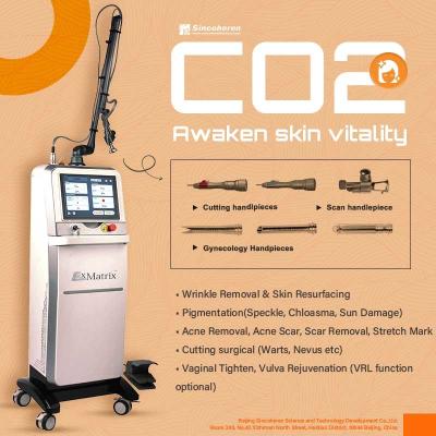 Femilift Pixel RF CO2 Fractional Laser Machine 1-10HZ Stationary Style