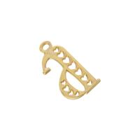 26 les bijoux pendants de l'or DIY de la lettre 18K ont personnalisé l'ODM initial de collier de charme