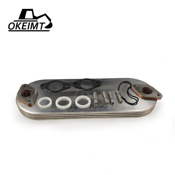 Isuzu 4HK1 Oil Cooler Hydraulic  8-97334100-1  Aluminum Die Casting