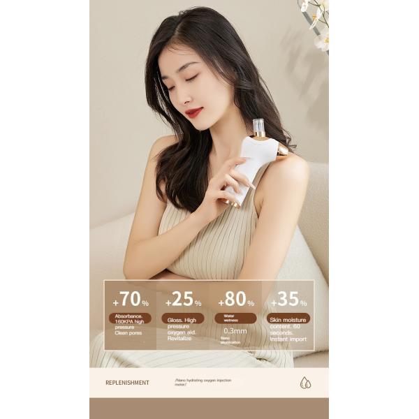 Распыленная CE кожа аппаратуры впрыски кислорода Handheld дружелюбная