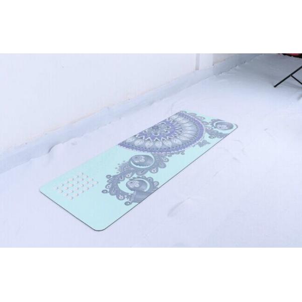 Ningbo Virson high quality eco friendly PU TPE custom screen printing exercies yoga mat