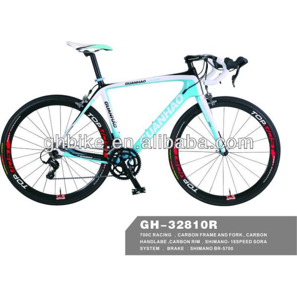 700C Men's Carbon Fibre Road Racing Bicycle for Chinese Cycling Enthusiasts