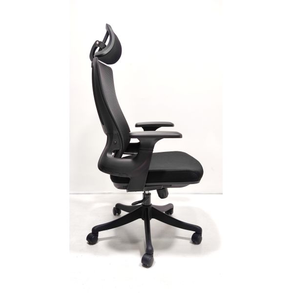 High Back Mesh Staff Chair Revolving Modern For Office Meeting