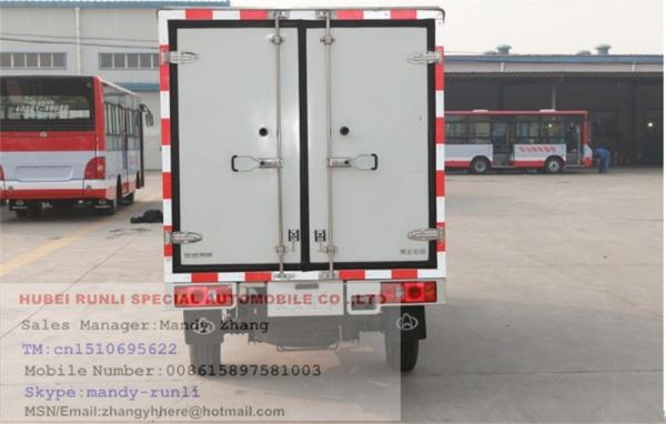 Camion frigorifique 4x2 de 500KG-1000KG, fourgonnette frigorifique, Euro 4