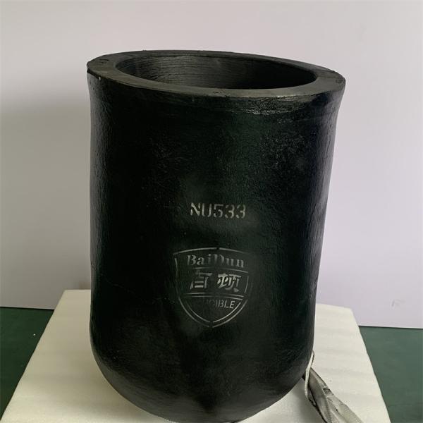Oxidation Resistant Silicon Carbide Crucible High Density Graphite Crucible For Melting Metal