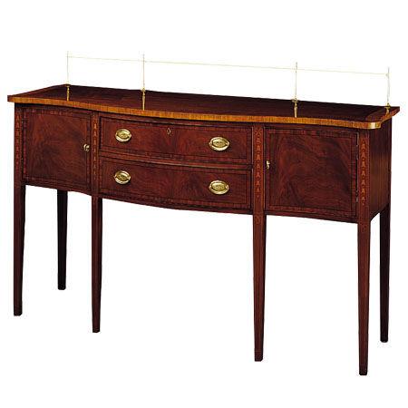 Vintage Wooden Top Drawers half round console table Sideboard Cabinet for Living Room Furniture