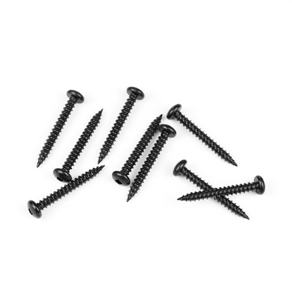 Черный Русперт покрытие из нержавеющей стали квадратная голова кастрюли деревянные винты